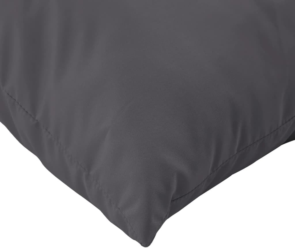 vidaXL Palettensofa-Auflagen 2 Stk. Anthrazit Stoff, Anthrazit