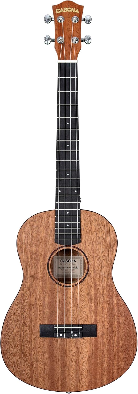 Baritone Ukulele Mahogany (incl. Bag padded, 3 Picks)