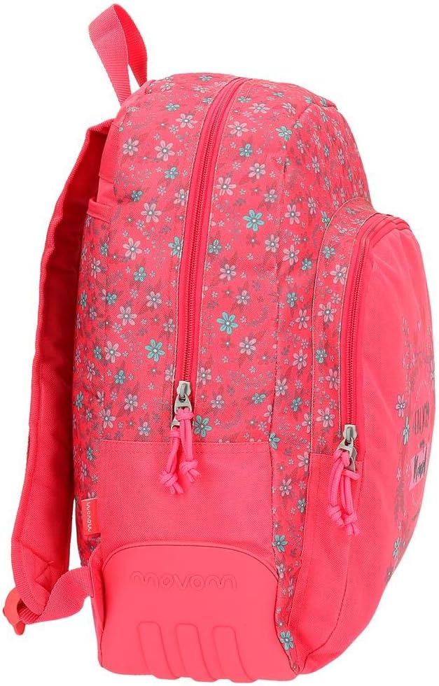 Movom Enjoy Rucksack Rosa 33x44x13,5 cms Polyester 19.6L Rucksack 44 cm, Rucksack 44 cm