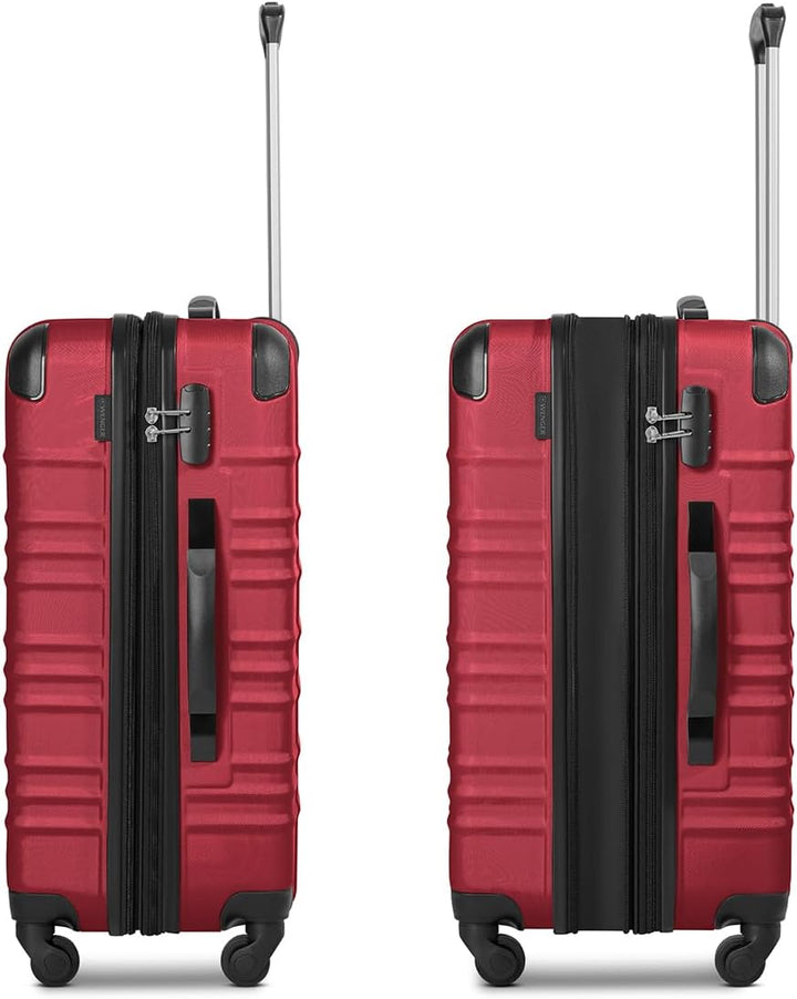 WENGER Koffer-Set 3-teilig für Damen und Herren | Reise-Trolleys 51 x 30 x 75 cm aus hochwertigem, s
