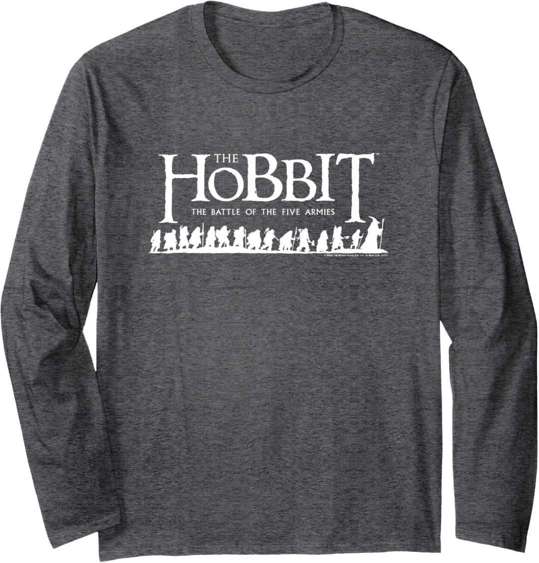 Hobbit Walking Logo Langarmshirt
