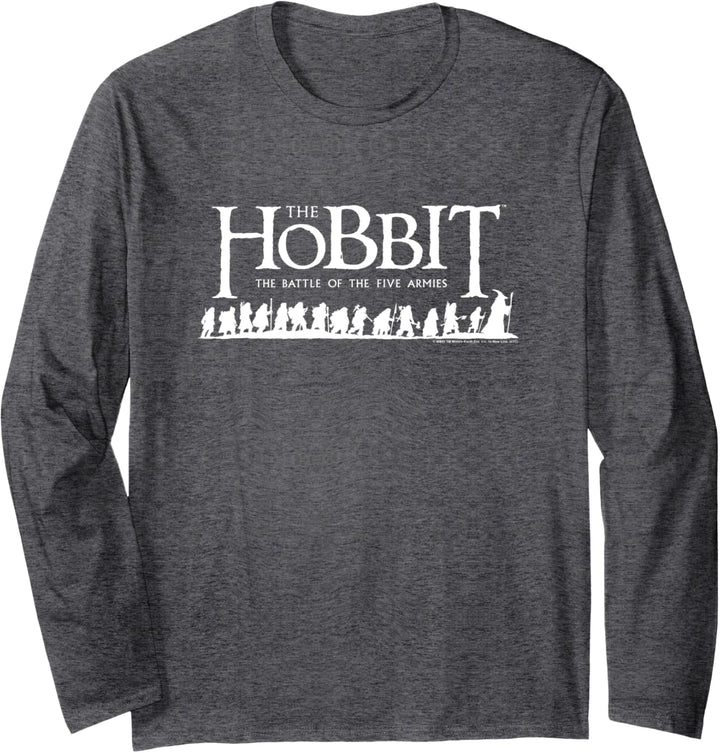 Hobbit Walking Logo Langarmshirt