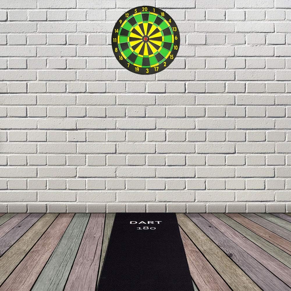 Kingpower Dart Darts Teppich Dartteppich Dartmatte 290x60 cm Steeldart Dartpfeile Dartboard Zubehör