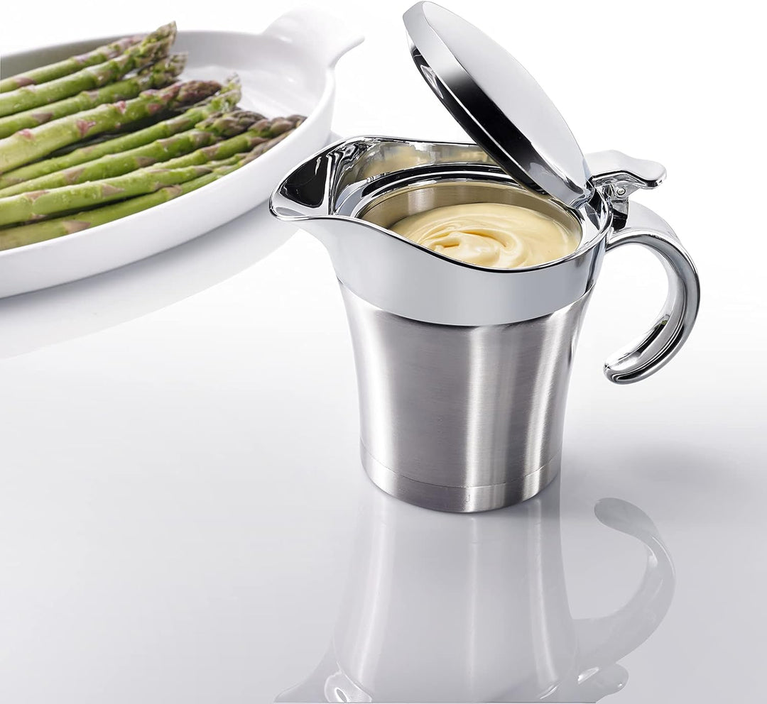 Westmark Sossen-Set, 2tlg., 1 Thermo-Sauciere mit Klappdeckel, 0,5 l + 1 Sossenkelle Gentle, Länge: