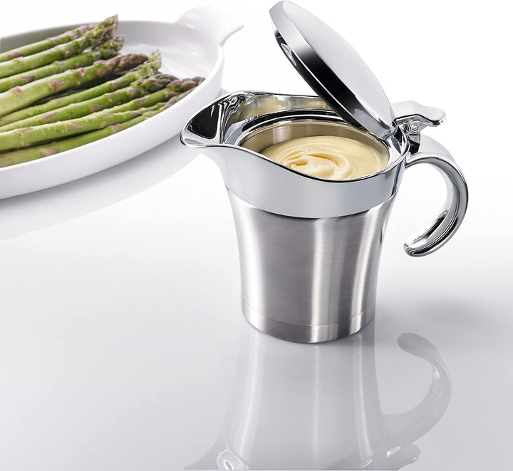 Westmark Sossen-Set, 2tlg., 1 Thermo-Sauciere mit Klappdeckel, 0,5 l + 1 Sossenkelle Gentle, Länge: