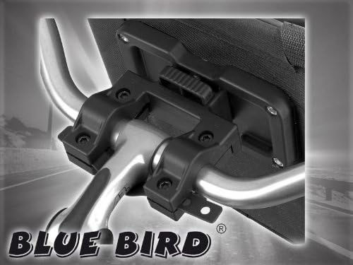 De Lux Winora Lenkerkorb Blue Bird Fahrrad Quick-Clip 20l Verschiedene Farben Tasche, Schlamm/Beige