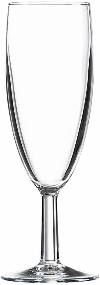 Arcoroc ARC 27810 Savoie Sektglas, Sektkelch, 170ml, Glas, transparent, 12 Stück Sekt 170ml, Sekt 17