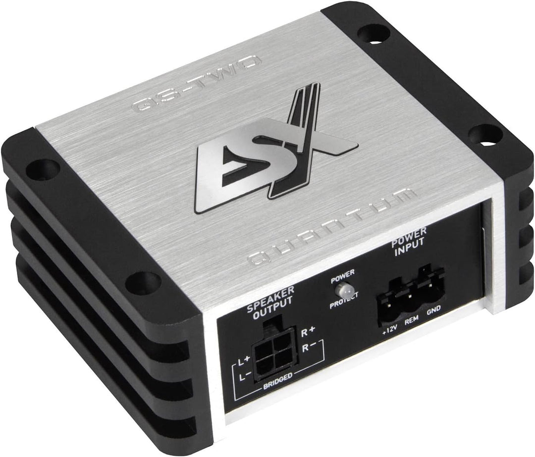 ESX QS-TWO-ISO 2-Kanal Auto/KFZ Plug & Play Upgrade Verstärker/Endstufe kompatibel mit MERCEDES (MBU