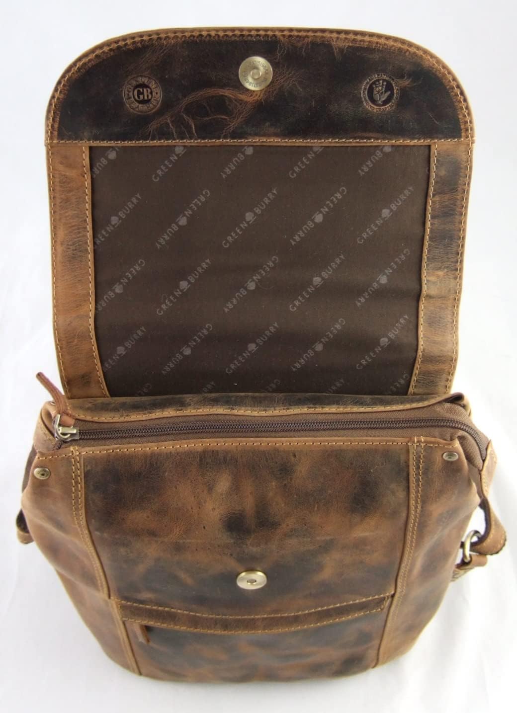 Greenburry Vintage City Rucksack Leder 35 cm