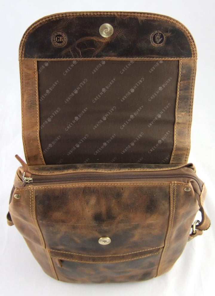 Greenburry Vintage City Rucksack Leder 35 cm