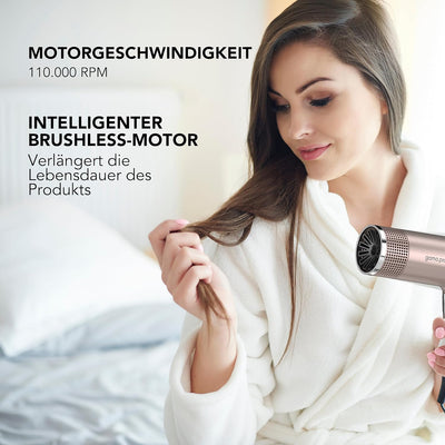 Gama Italy Professional Professioneller Haartrockner iQ1 Perfetto - Oxy-Active Technologie, Auto-Cle