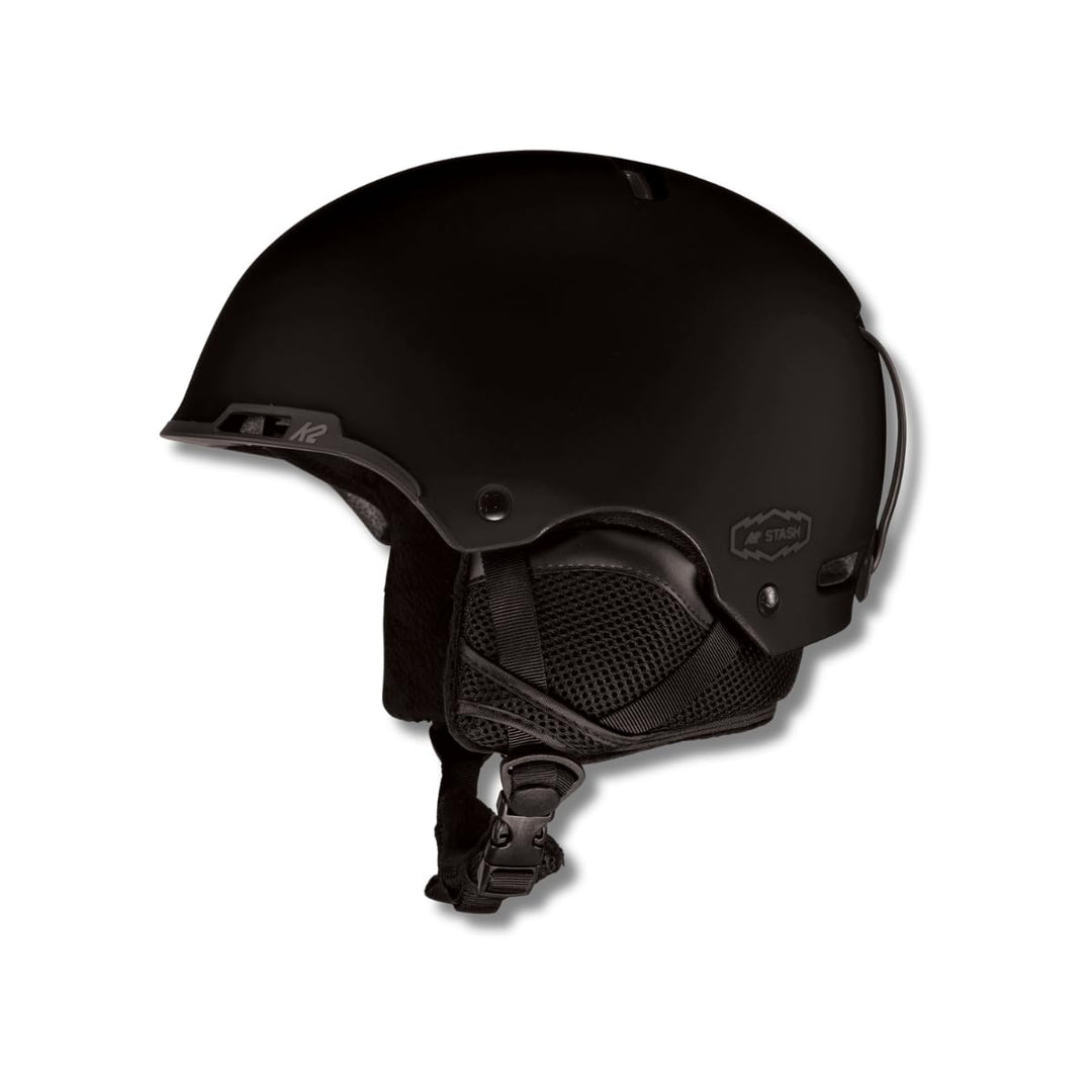K2 Herren Skihelm Stash Taille S (51-55 cm) Schwarz, Taille S (51-55 cm) Schwarz