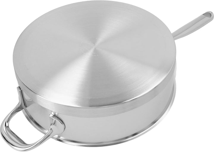 DEMEYERE Atlantis Schmorpfanne mit Deckel, 4,2 l, Schwarz, 41428A-41528 4.2 quarts Schwarz, 4.2 quar