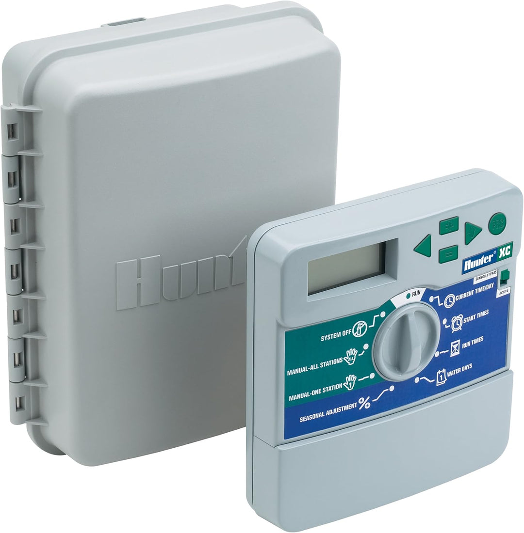 Hunter xc-801i Bewässerung batteriebetrieben Timer 8 – Stationen, für Innen bunt 0.26x0.19x0.08 cm,