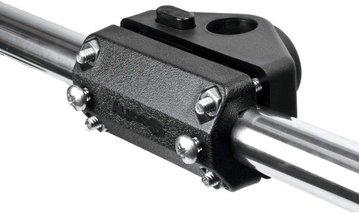 Scotty #242 Schienenhalterung Adapter für Seitendeckmontage Schwarz, Schwarz