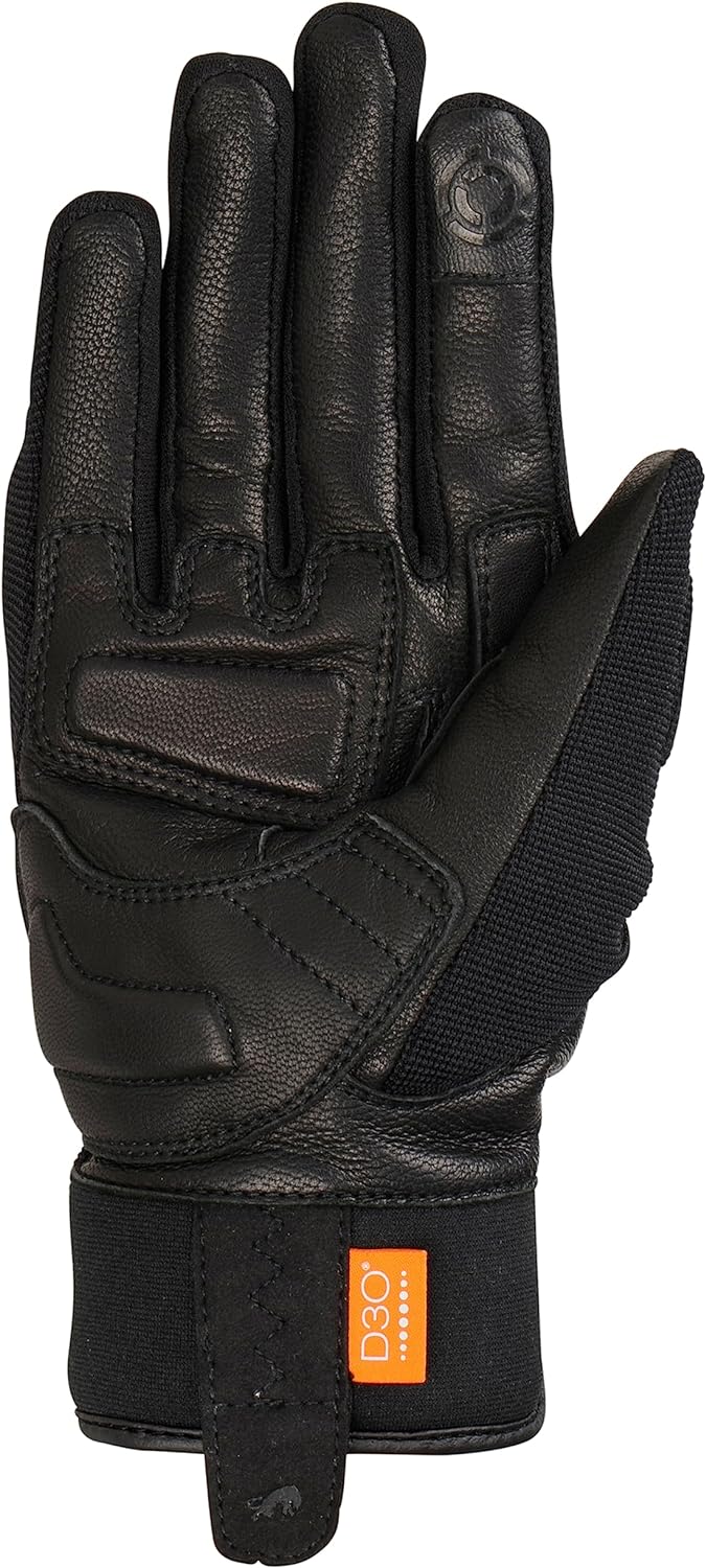 Furygan JET AS D3O Lady - Motorradhandschuhe Damen - Ziegenleder - Touchscreen – Wasserdicht - Atmun