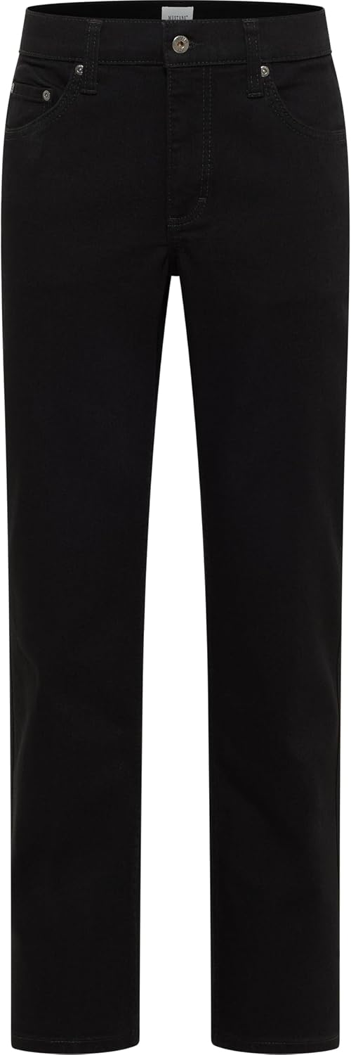 MUSTANG Herren Jeans Hose Big Sur 31W / 34L Schwarz, 31W / 34L Schwarz