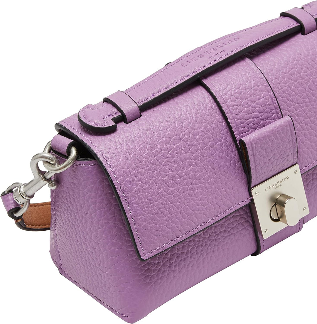 Liebeskind Damen Sade Pebble Crossbody S Lavender, Lavender