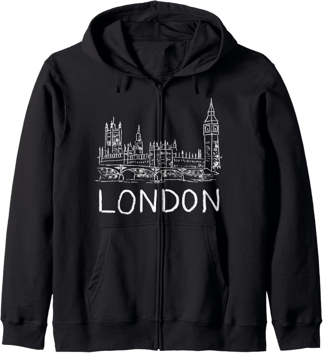 London England Kapuzenjacke