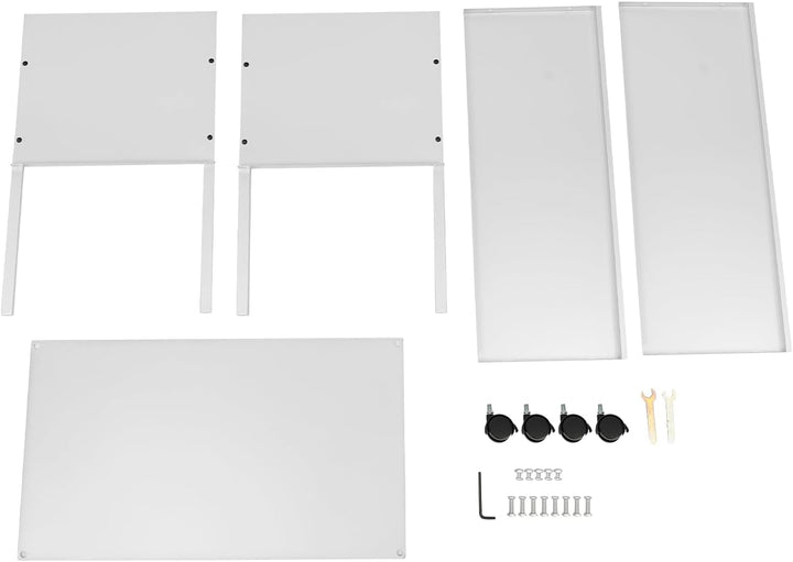 Hängemappenwagen Durable Rollbarer Aktenschrank mit Universalrollen Aktenordner Büroschrank für Büro