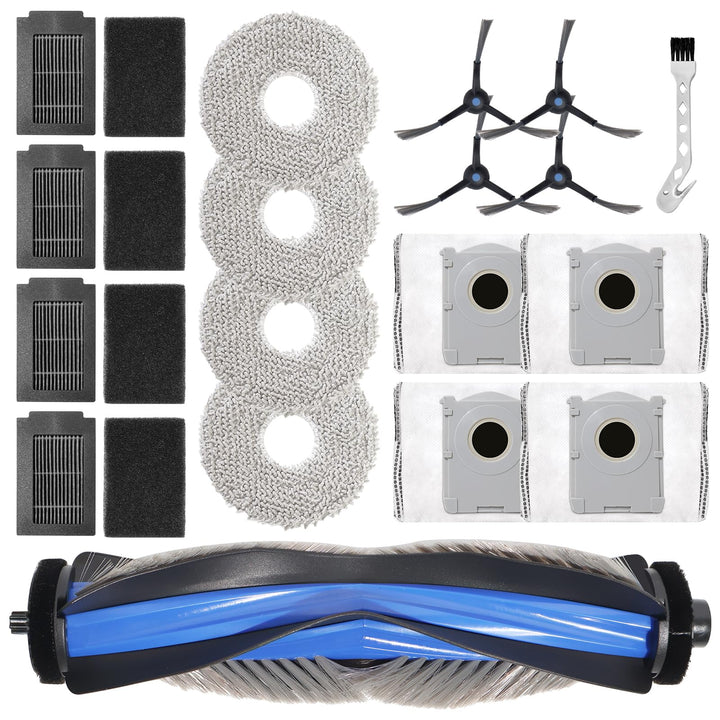 Zubehör für Ecovacs Deebot T50 Max Pro Omni,T50 Max Omni,T50 Max Pro Omni Gen2 Staubsauger Ersatztei