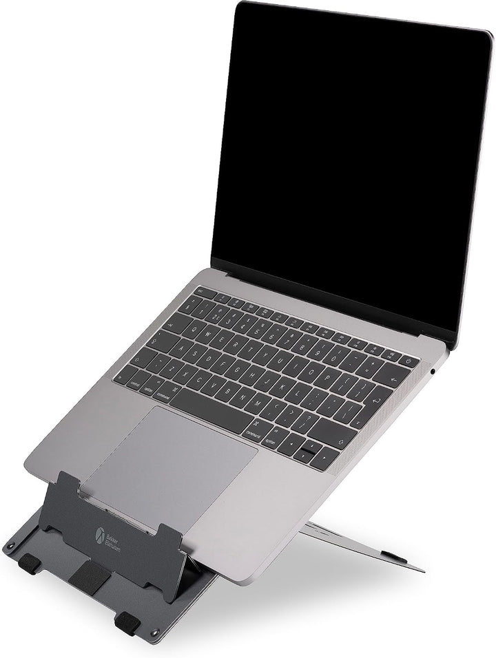 BakkerElkhuizen Ergo-Q 160 Laptop-Ständer, 5 Höheneinstellungen, leicht, dunkelgrau