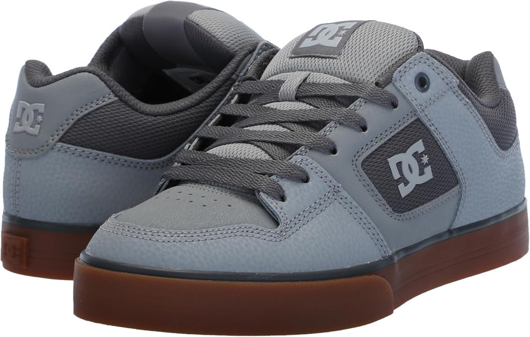 DC SHOES Pure Herren Sneaker, D0300660 39 EU Carbon Gum, 39 EU Carbon Gum