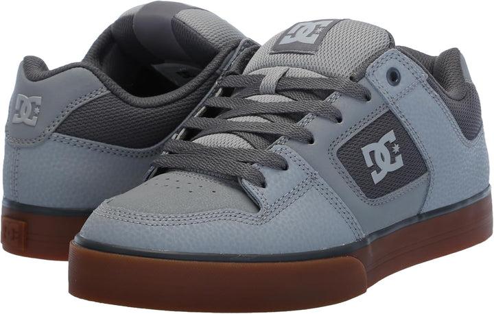DC SHOES Pure Herren Sneaker, D0300660 39 EU Carbon Gum, 39 EU Carbon Gum