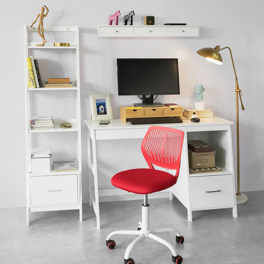 SoBuy BBF03-N Monitorerhöhung Monitorständer Bildschirmständer Schreibtischaufsatz mit Fächern und 3