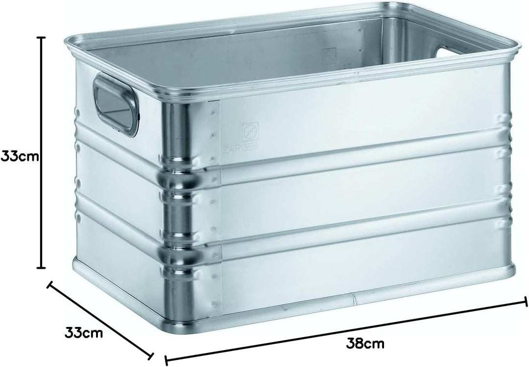 Zarges 40554 Alu-Kasten K270 55l IM: 540x340x300mm, farbe: alusilber, size