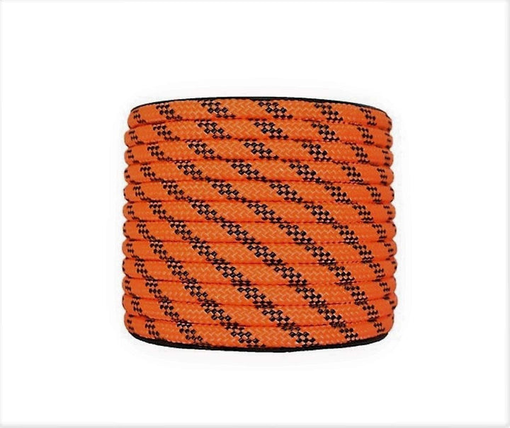 CORDAMARKET Polyester-Seil, hohe Festigkeit, 10 mm x 25 m, Neonorange – hohe Festigkeit und Sichtbar