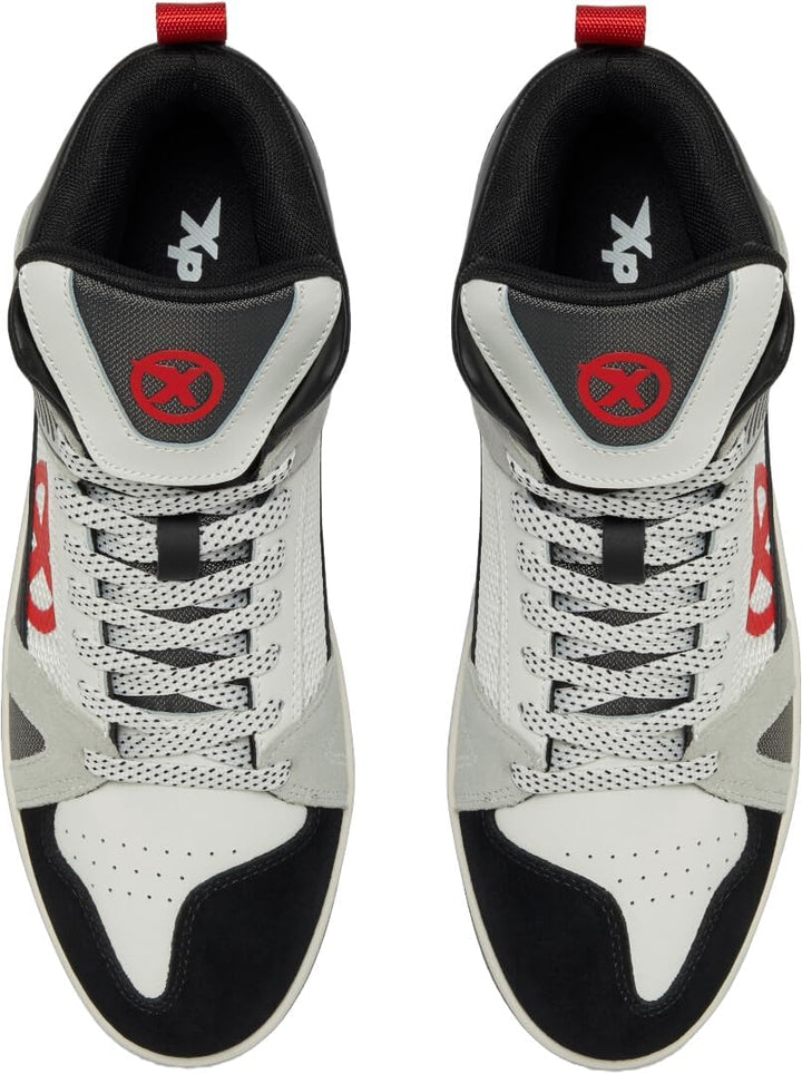 XPD Herren Moto-1 SneakersZertifizierte Motorrad-Sneaker 41 EU Weiss, 41 EU Weiss