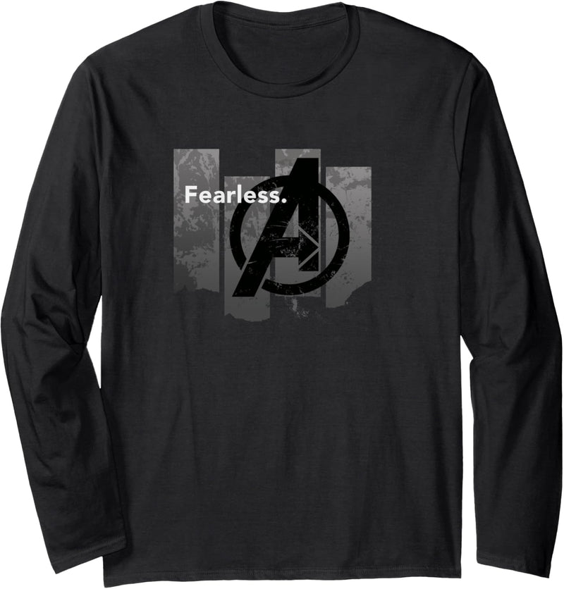 Marvel Avengers Endgame Fearless Panels Langarmshirt