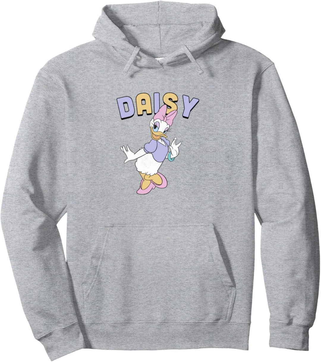 Disney Mickey And Friends Daisy Duck Simple Portrait Pullover Hoodie