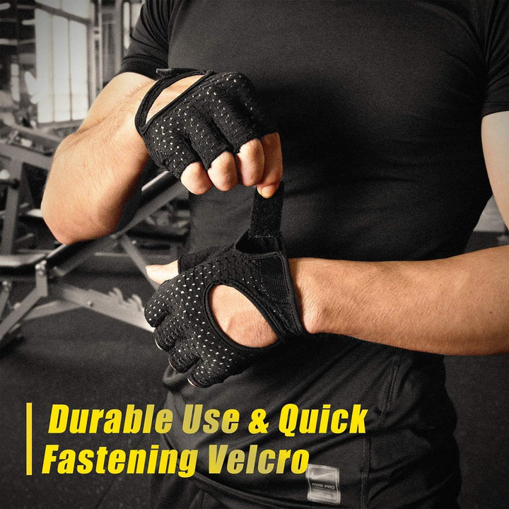 Fitness Handschuhe Damen Herren Atmungsaktive Gewichtheben Trainingshandschuhe für Sport Gym Krafttr