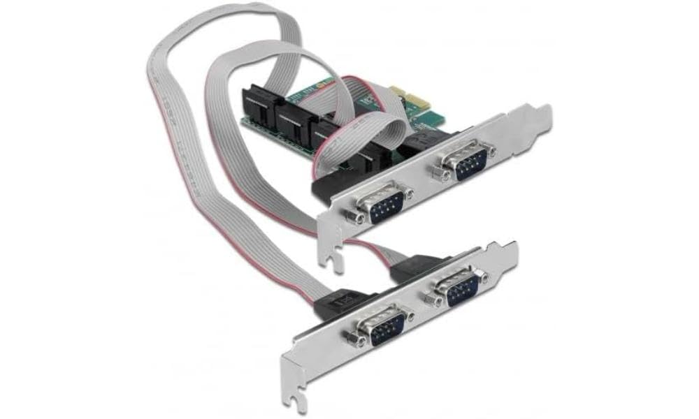Delock 90410 PCI Express Karte zu 4 x Seriell RS-232