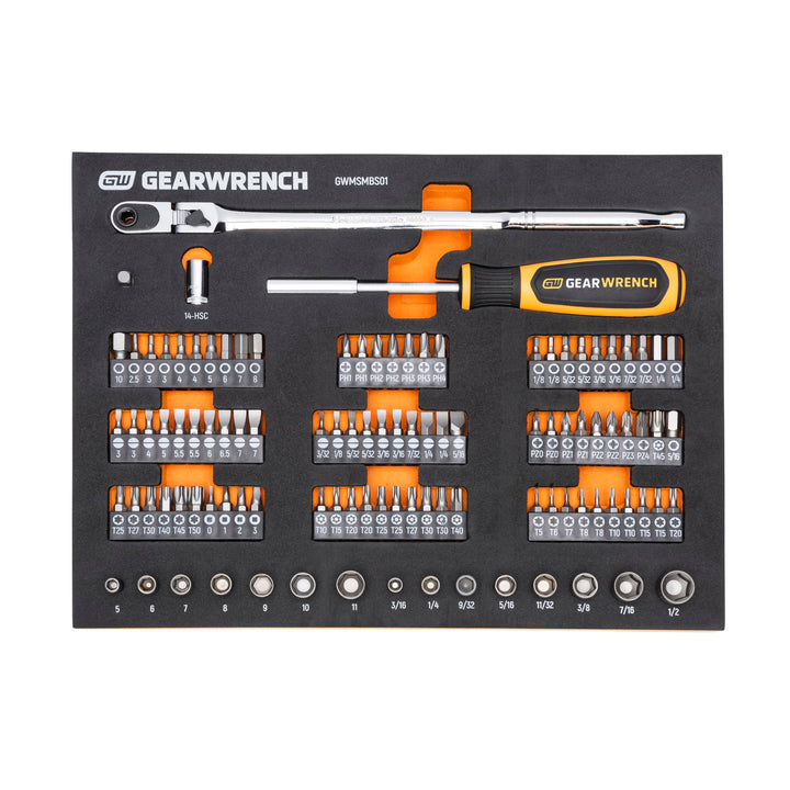 Gearwrench Modulare Treiber Mechaniker-Werkzeug-Set, Mechaniker-Werkzeug-Set