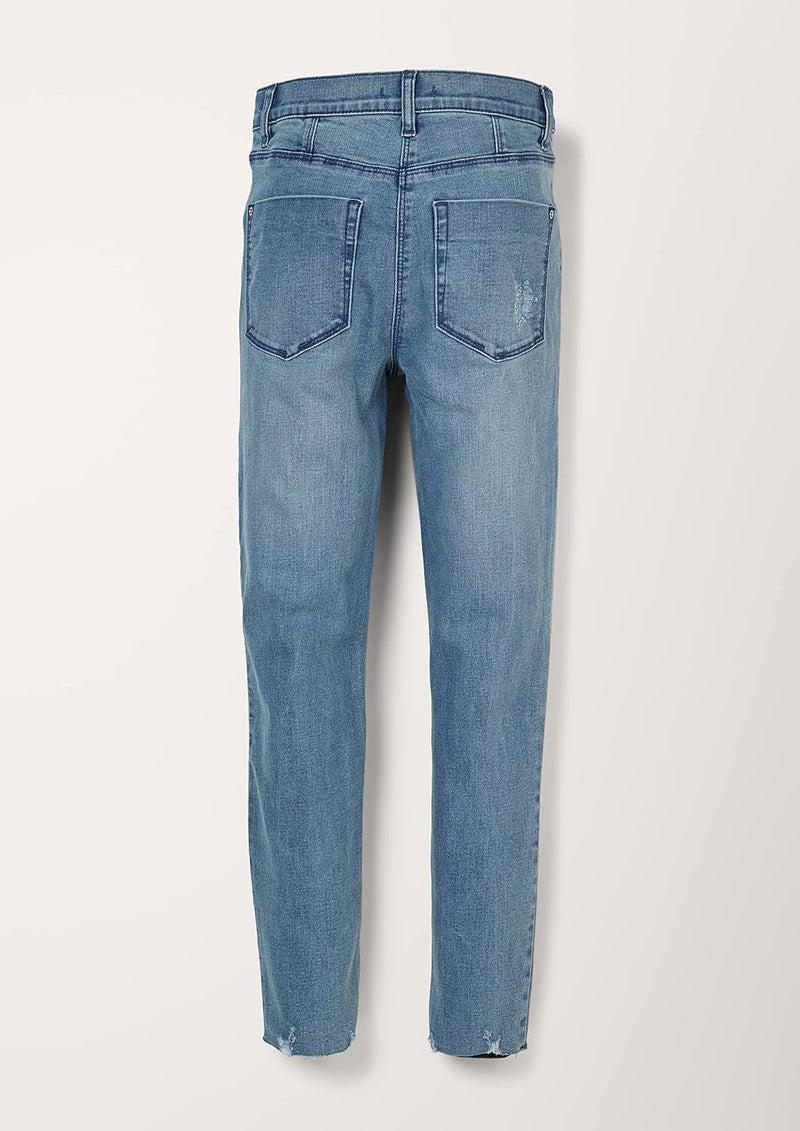 s.Oliver Mädchen Hose Lang Skinny Suri Pants 176 Blue Stretched Den, 176 Blue Stretched Den