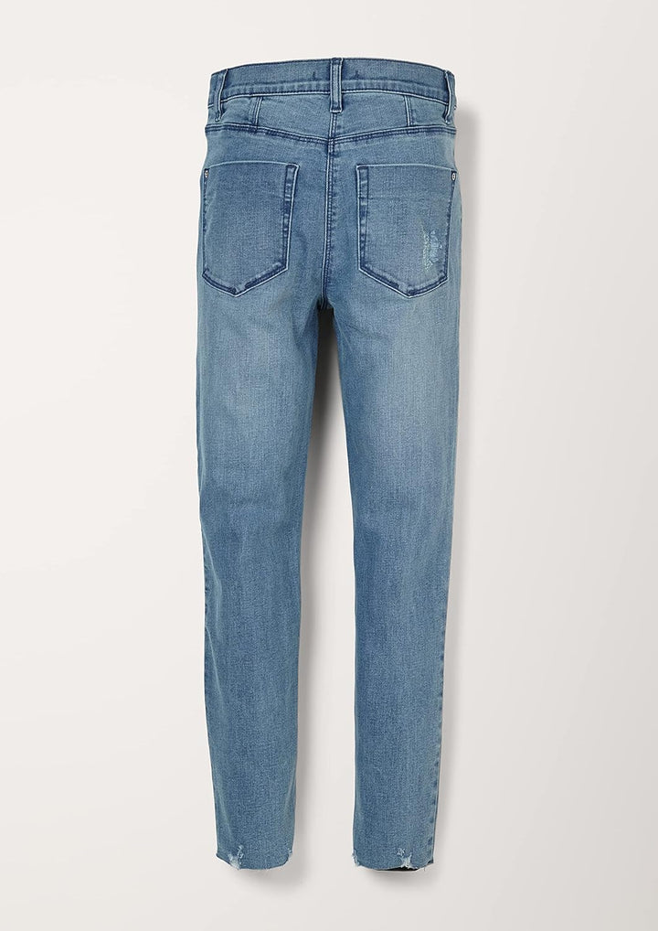 s.Oliver Junior Mädchen Hose Lang Skinny Suri Pants 134 Blau, 134 Blau