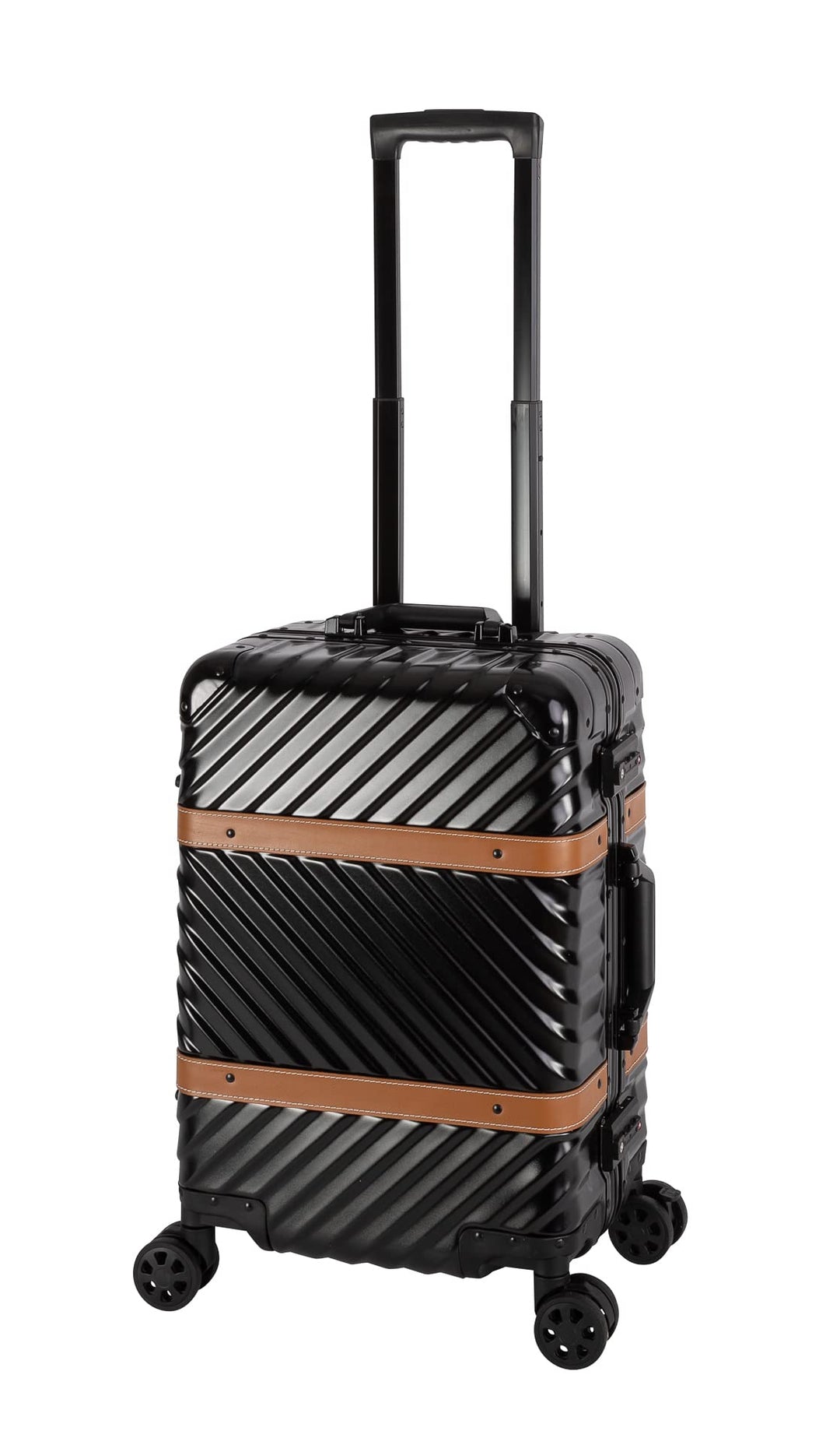 Travelhouse Paris Bordtrolley Bordkoffer Reisekoffer Koffer Trolley S 2X integriertes TSA Schloss 36