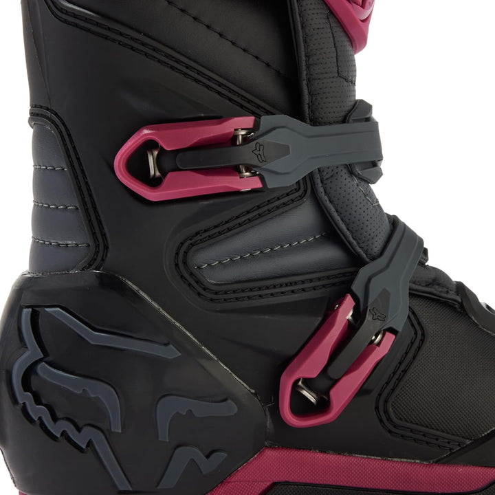 Fox Racing Damen COMP Motocross Stiefel 40.5 EU Magnetisch, 40.5 EU Magnetisch