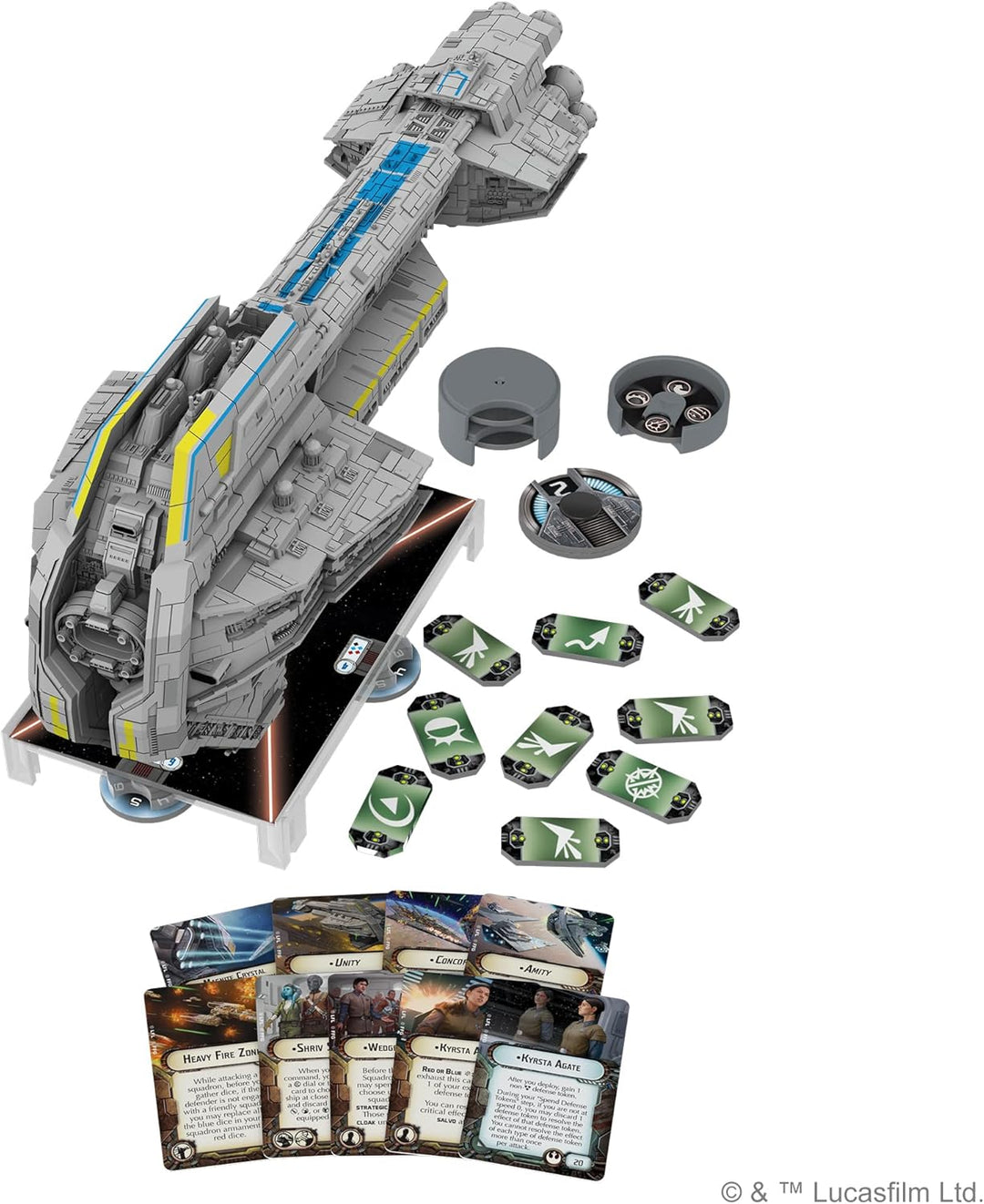 Fantasy Flight Games FFG - Star Wars: Armada - Nadiri Starhawk Expansion Pack - EN Rebel Alliance Ex