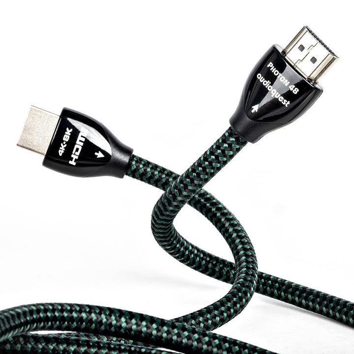 AudioQuest Photon 48 2.1 HDMI-Kabel, 2,25 m, 8K/10K Ultra HD, Gaming, High-Speed, 48 Gbit/s, HDR, eA