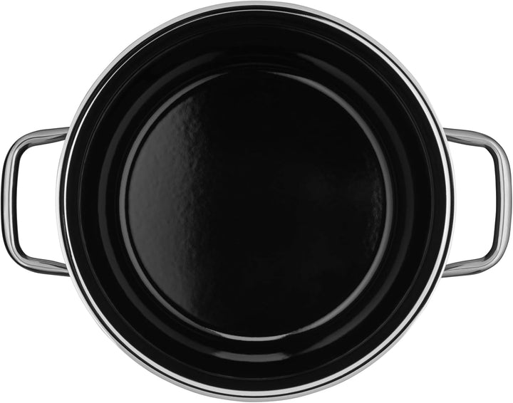 WMF Fusiontec Compact Topfset Induktion 3-teilig, Kochtopf Set, Dämpfer, Glasdeckel, Cromargan Edels
