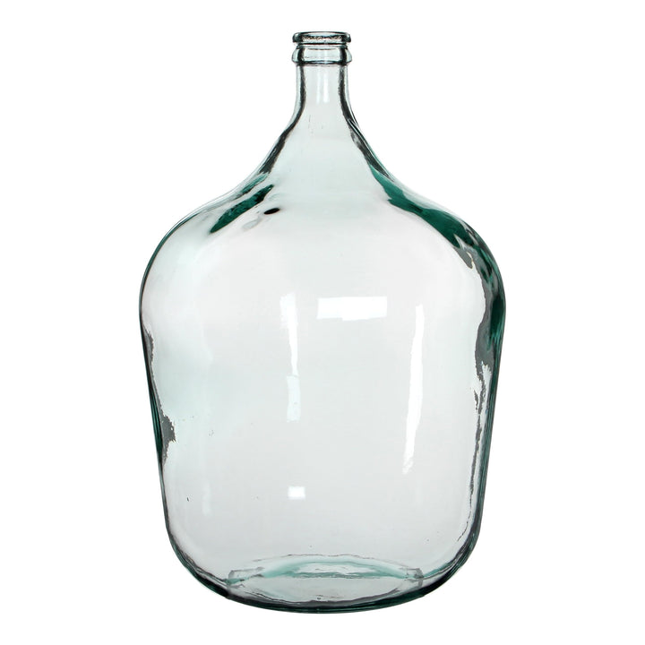Mica decorations Diego Flasche, Glass, transparent, H. 56 cm D. 40 cm Transparent H. 56 cm D. 40 cm