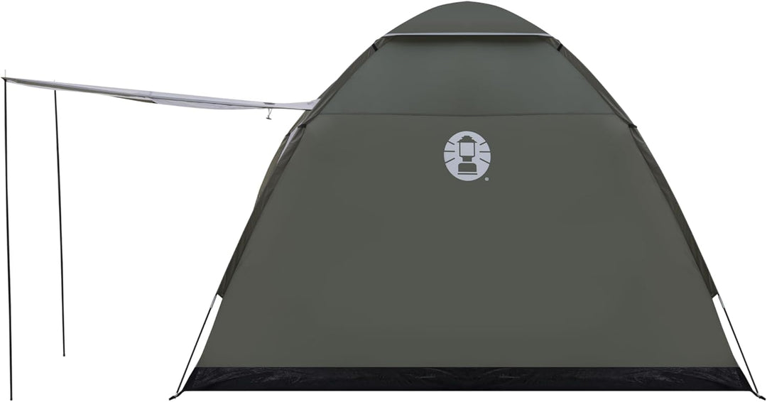 Coleman Waterfall 5 Deluxe Familienzelt, 5 Mann Zelt mit separatem Wohn und Schlafraum, einfach afzu