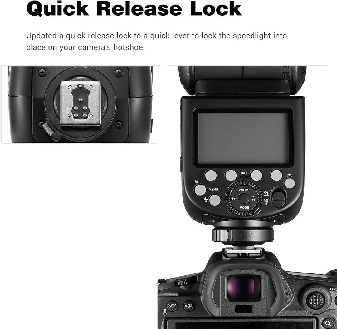 Godox V860III-S Blitzgeräte 2.4G TTL High-Speed Sync GN60 1/8000 Speedlight 2600mAh Li-on Akku Kamer