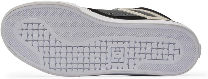 DC Shoes Herren Pure High-top Wc Sneaker 43 EU Black Grey Brown, 43 EU Black Grey Brown