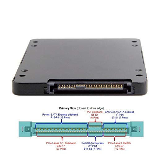 chenyang M.2 NVME PCIe SSD auf U.2 SFF-8639 2,5 Zoll Festplattengehäuse Konverteradapter SFF-8639 M.