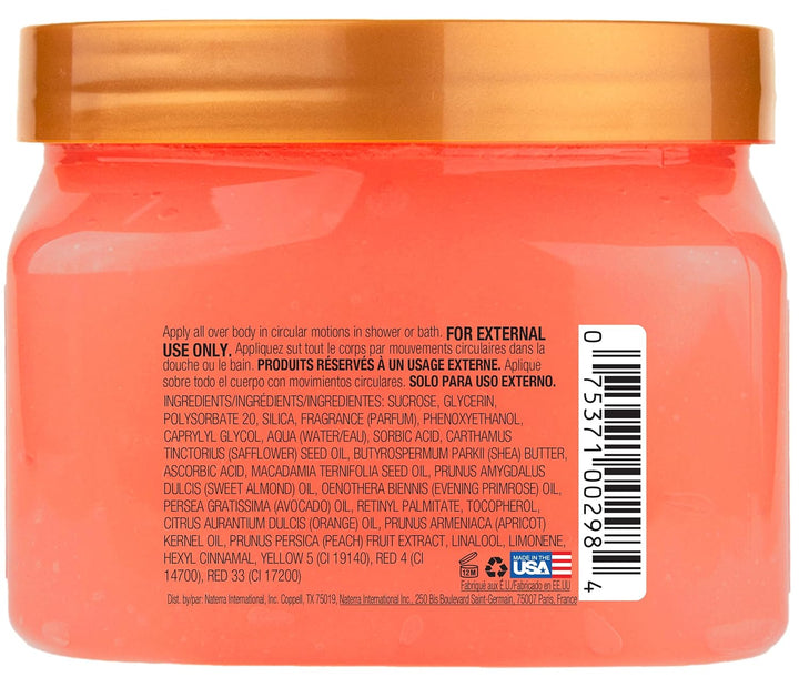 Tree Hut Peach Sorbet Shea Sugar Scrub, 450 ml, ultra-hydrating und peelating scrub for nourishing e